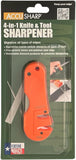 Accusharp 4-in-1 Knife and Tool Sharpener - Blaze Orange