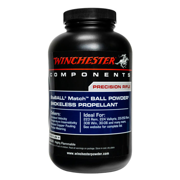 Winchester StaBall-Match 1lb Gun Powder  - Pick Up only