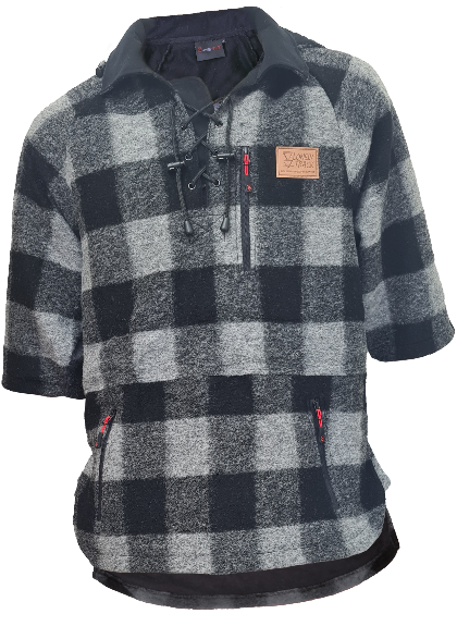 WILDER WOOLLEN GREY BLACK CHECK